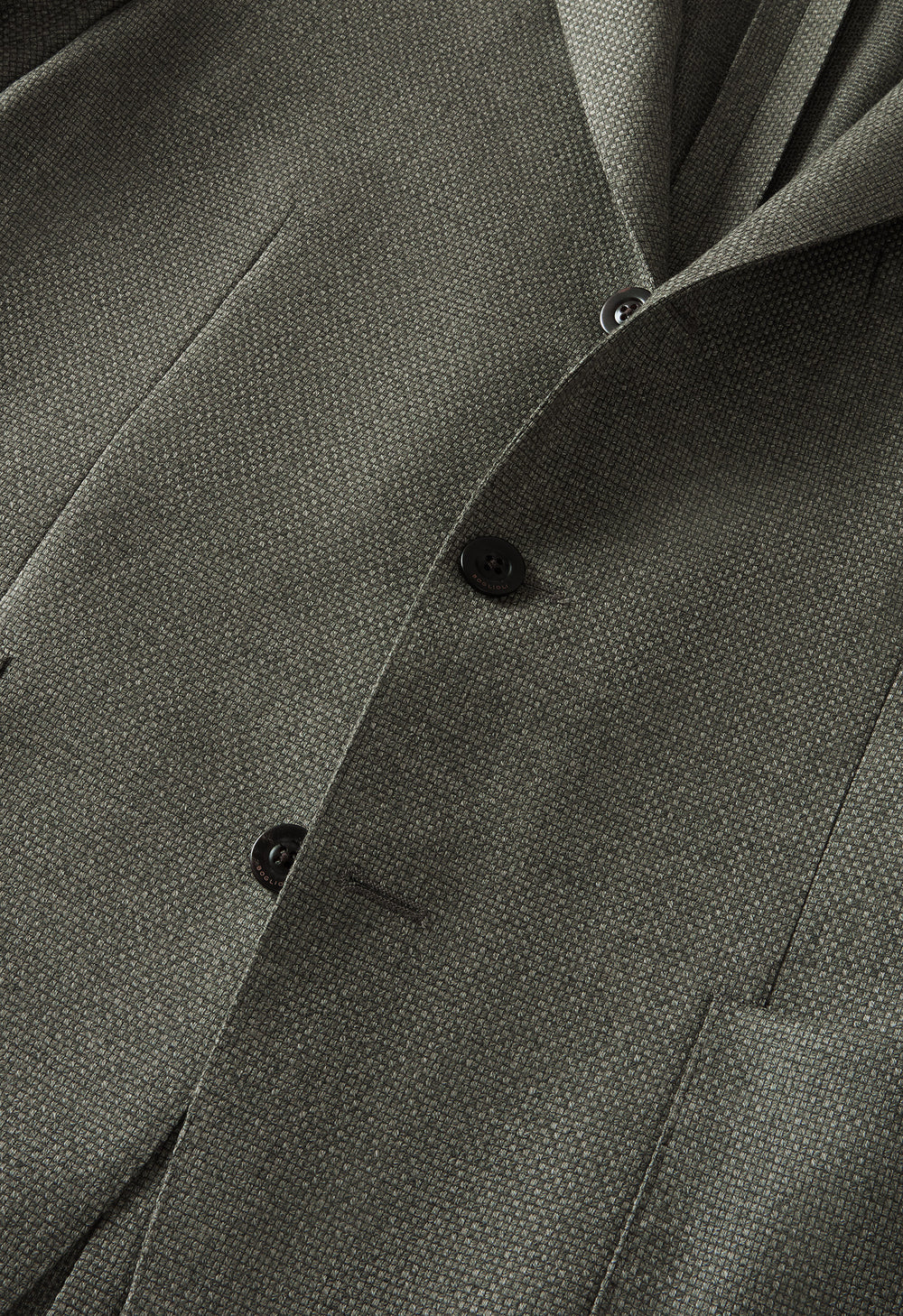 Green Wool Micro-Structure K-Jacket