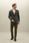 Green Garment Dyed Blended Cotton K-Jacket