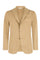 Light Brown Garment Dyed Cotton Tencel K-Jacket

