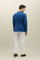 Blue Garment Dyed Cotton Tencel K-Jacket