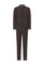 Brown Garment Dyed Linen K-Suit