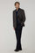 K-Jacket doppiopetto in lana e cashmere pied-de-poule marrone