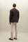 Brown High Performance Crêpe Wool double-breasted K-Jacket