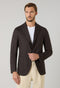 Brown Light Wool Honeycomb K-Jacket