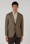 Blue Garment Dyed Wool K-Jacket 