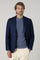 Blue Garment Dyed Wool K-Jacket 