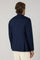Blue Garment Dyed Wool K-Jacket 