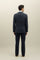 Blue Garment Dyed Wool Honeycomb K-Jacket