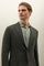 Green Cotton Linen satin K-Jacket