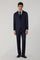 Blue 14-Micron Wool Silk K-Suit 