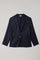 Blue 14-Micron Wool Silk K-Suit 