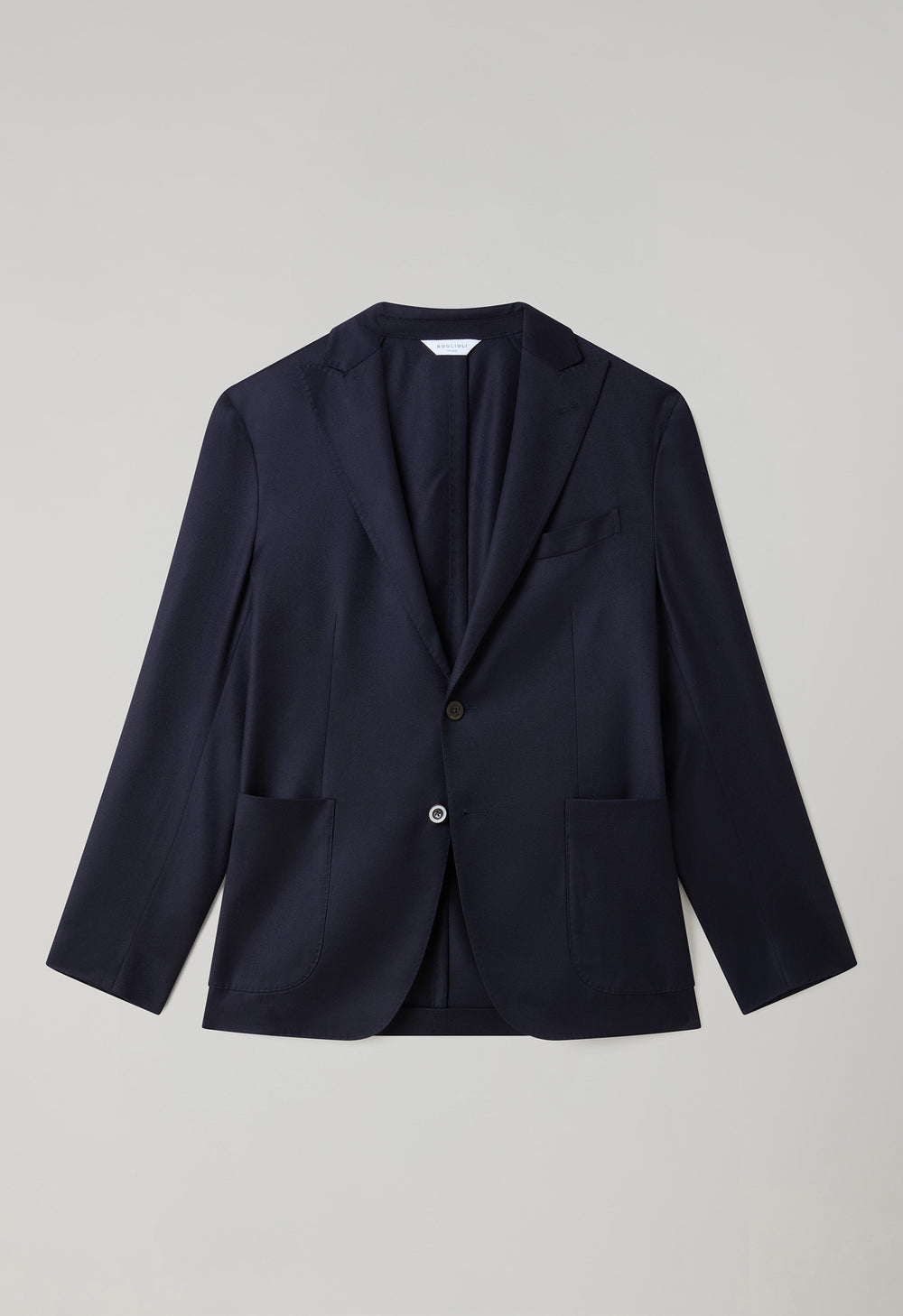 Blue 14-Micron Wool Silk K-Suit 