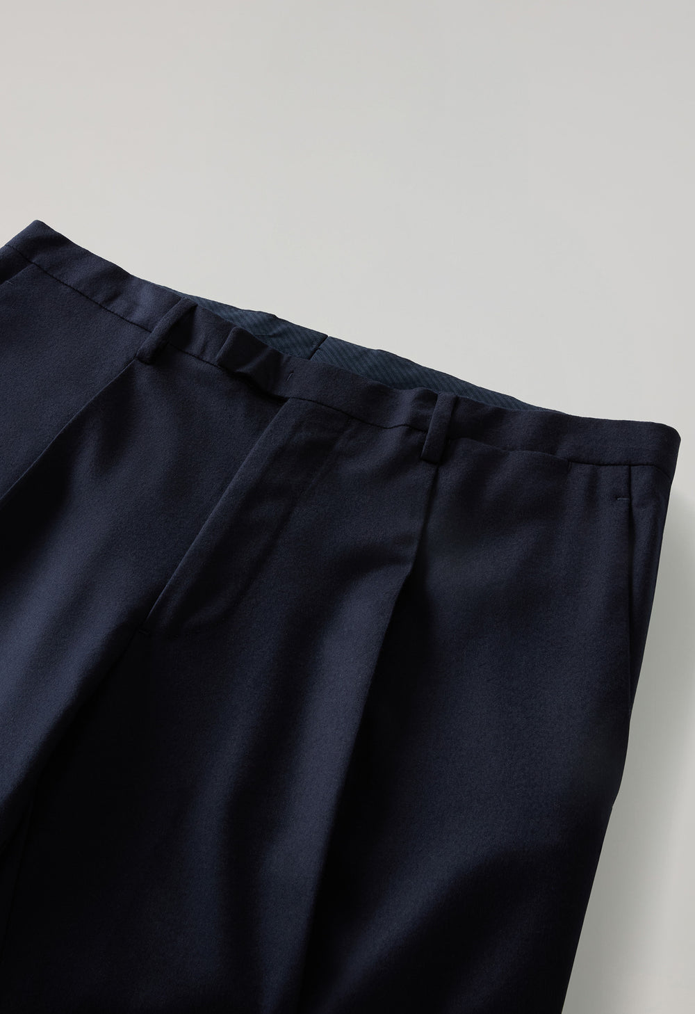 Blue 14-Micron Wool Silk K-Suit 