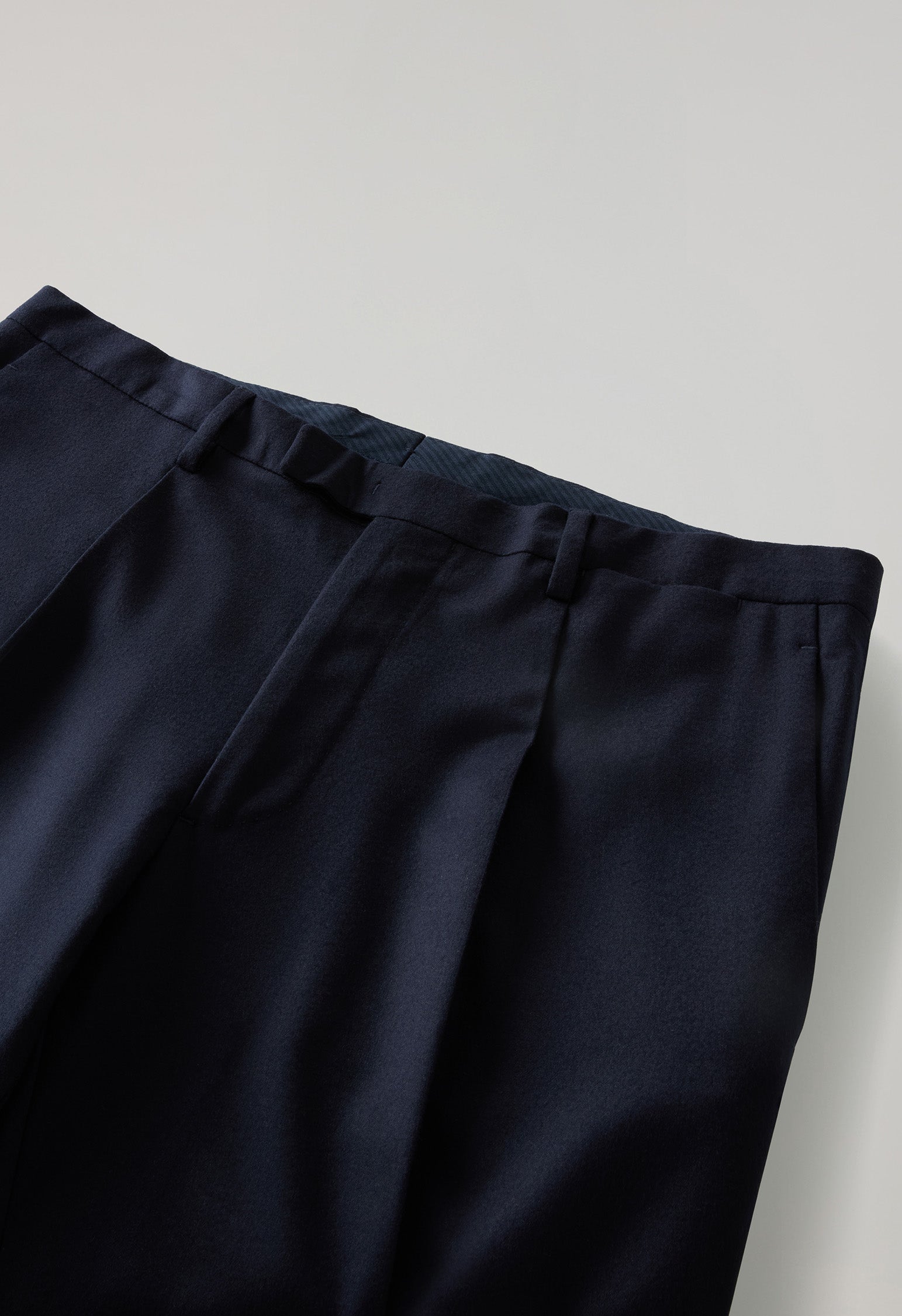 Blue 14-Micron Wool Silk K-Suit 