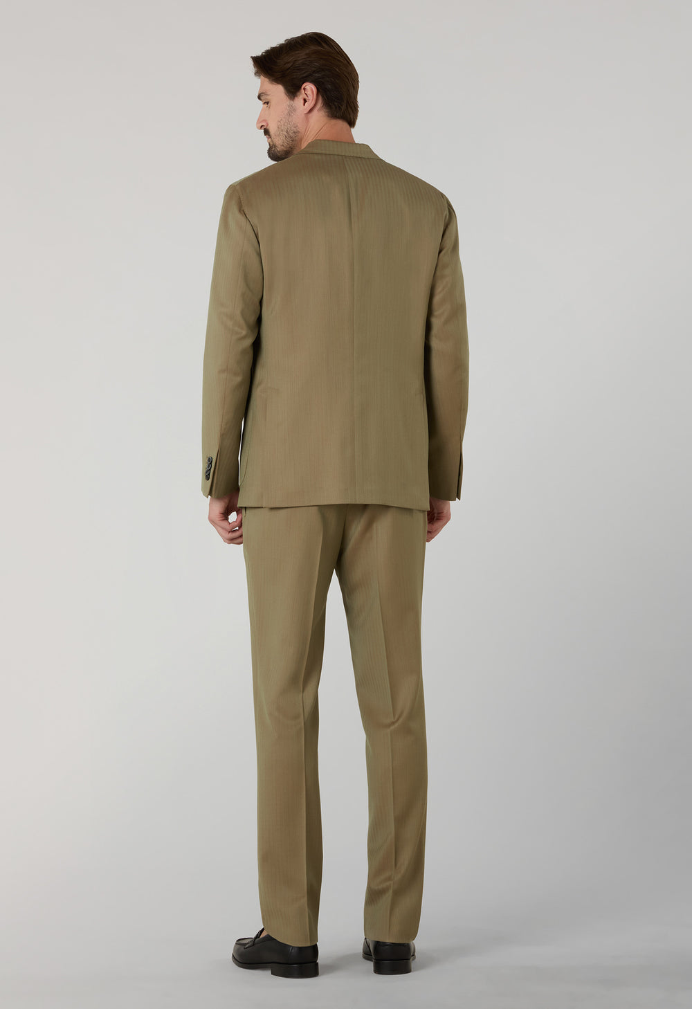 Grüner Solaro-Fischgrät K-Suit
