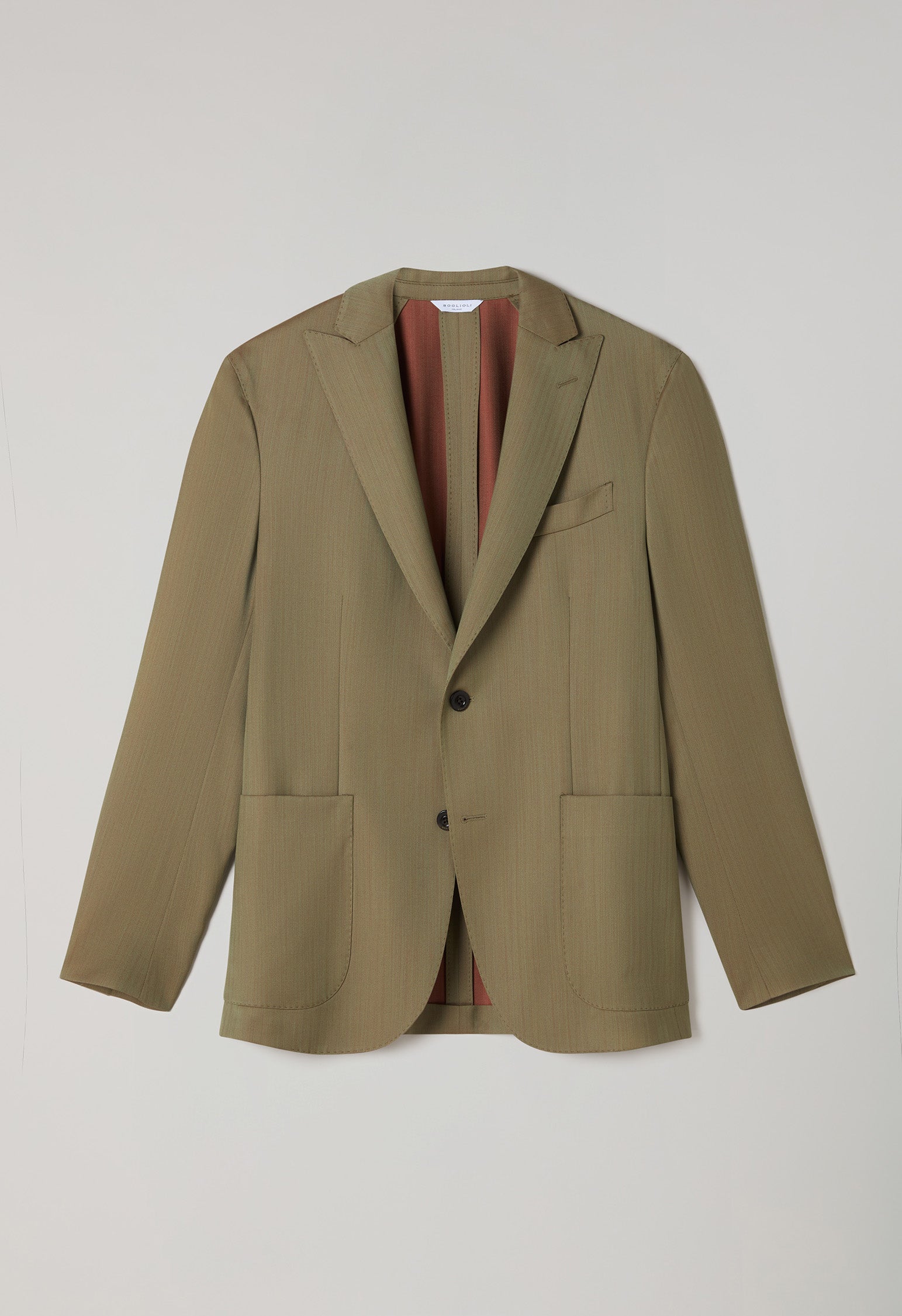 Grüner Solaro-Fischgrät K-Suit