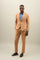 Abito K-Jacket in lino Tinto Terra marrone