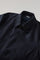 Blue Washed Flannel Padded Cover Jacket