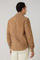 Camel Suede Overshirt