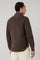 Brown Suede Overshirt