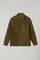 Dark Khaki Suede Workwear Jacket