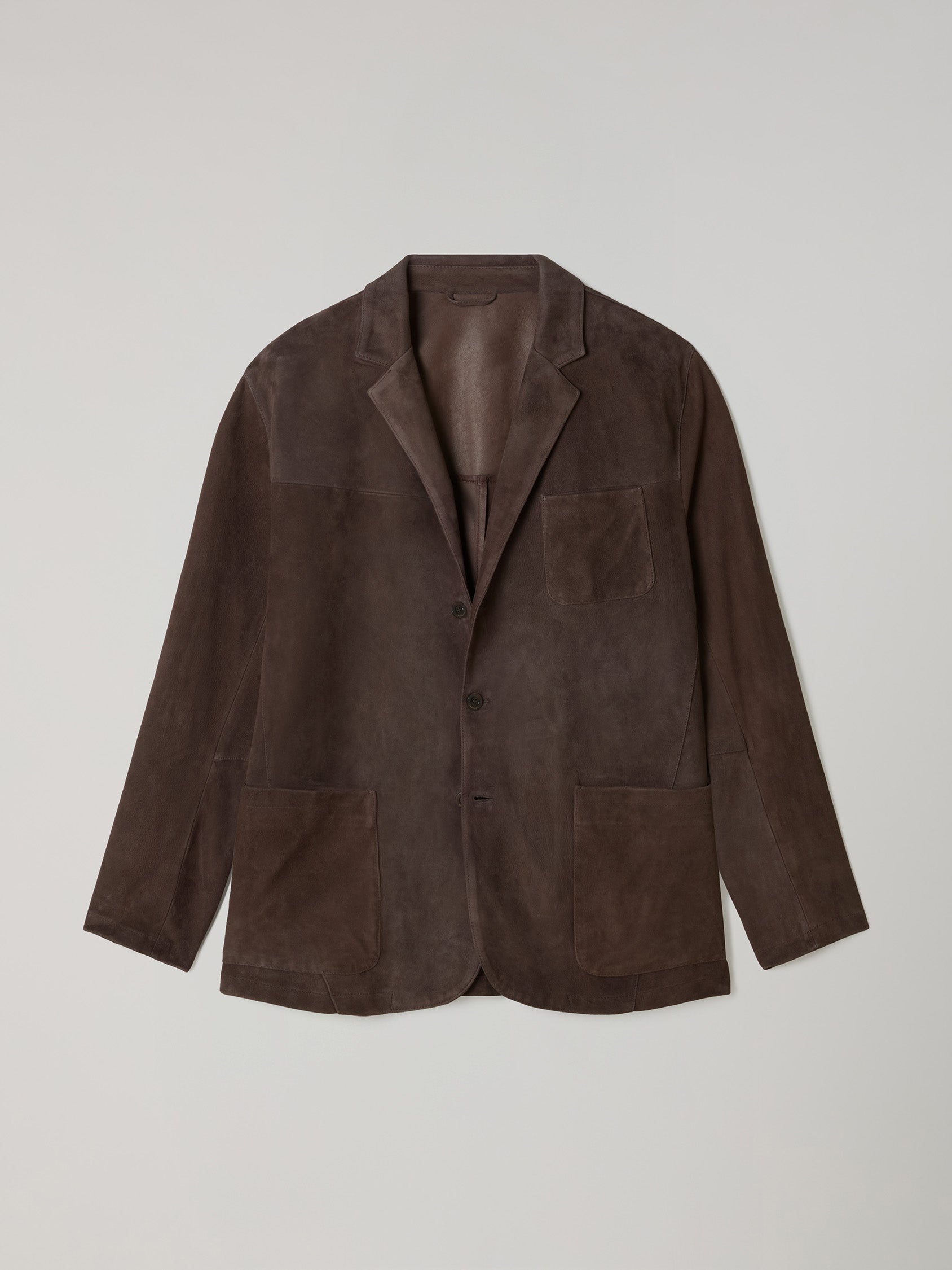 Brown Suede Blazer