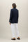 Blue Light Wool Honeycomb Maia Blazer