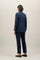 Blue Wool Twill Bianca Blazer