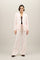 Pink Garment Dyed Linen Brera Blazer