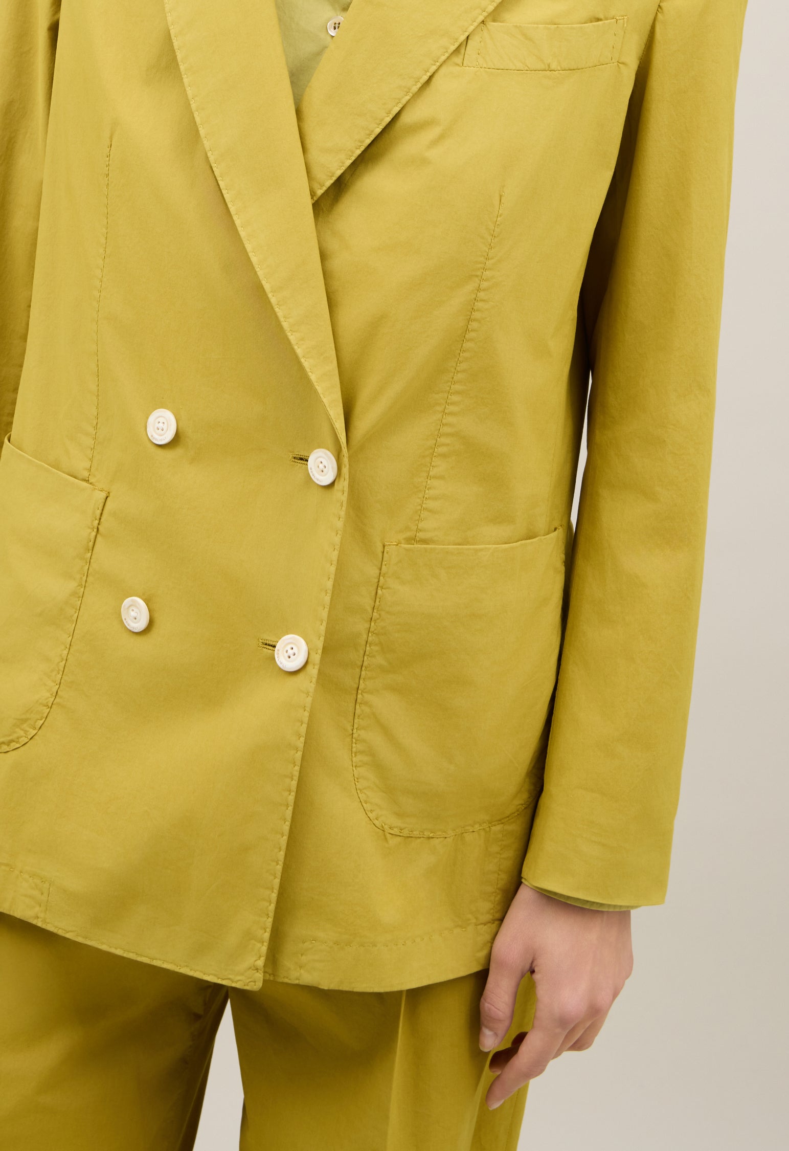 Green Light Popeline Maia Blazer